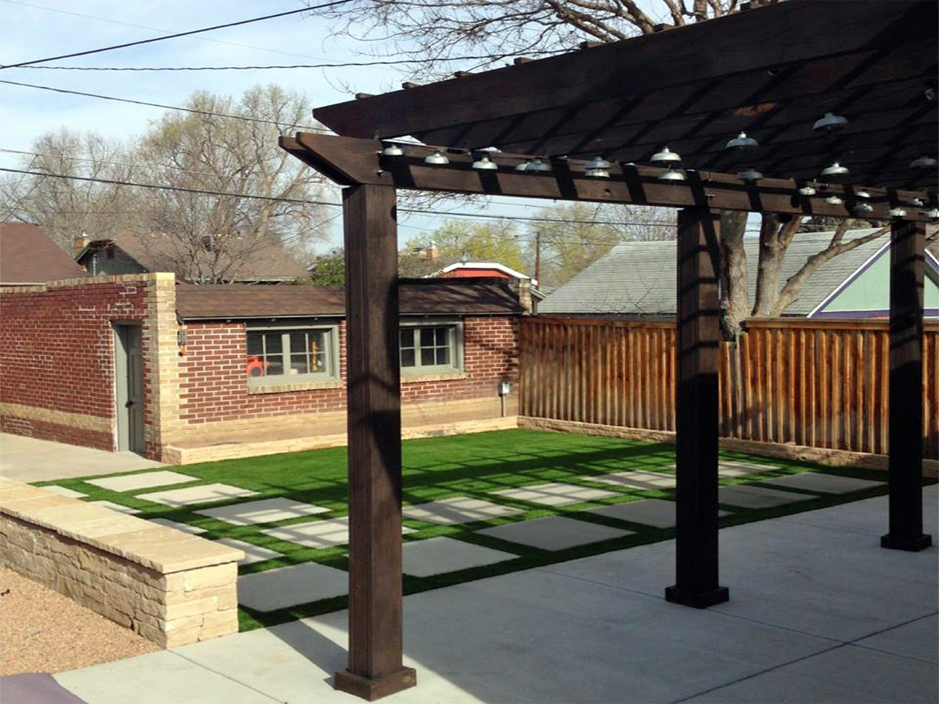 Grass Turf Round Rock Texas Rooftop Backyard Ideas