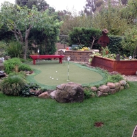 Artificial Grass Barrett, Texas Backyard Putting Green, Backyard Landscaping