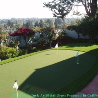 Artificial Grass Installation Lubbock, Texas Outdoor Putting Green, Beautiful Backyards