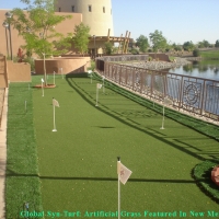 Fake Turf Austin, Texas Rooftop, Backyard Landscape Ideas