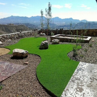 Artificial Grass Installation Monahans, Texas Landscaping Business, Backyard