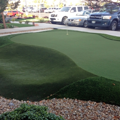 Backyard Putting Greens & Synthetic Lawn in Aurora, Texas