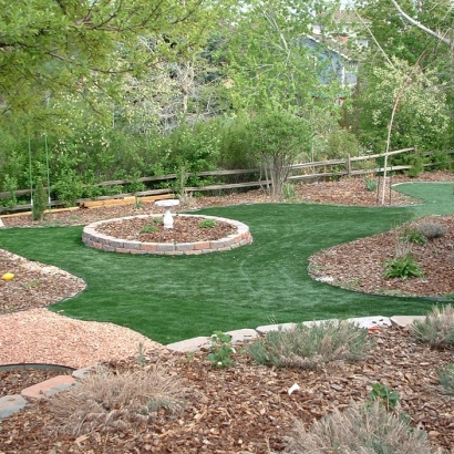 Backyard Putting Greens & Synthetic Lawn in Cameron Park, Texas