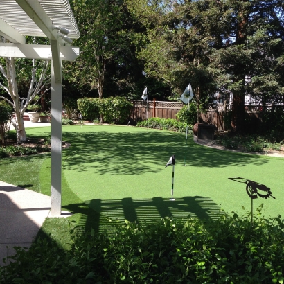Backyard Putting Greens & Synthetic Lawn in Quinlan, Texas
