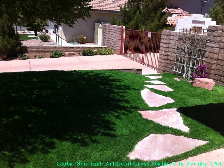 Artificial Grass Carpet Mesquite, Texas Garden Ideas, Pavers