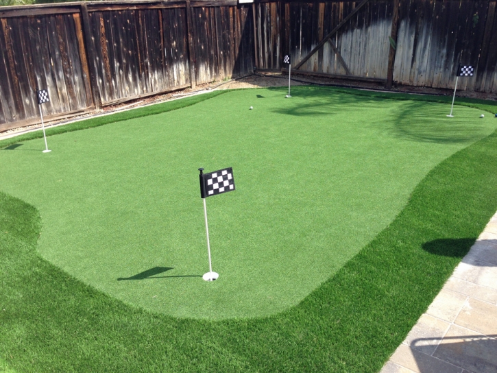 Artificial Grass Installation Cedar Hill, Texas Artificial Putting Greens, Small Backyard Ideas