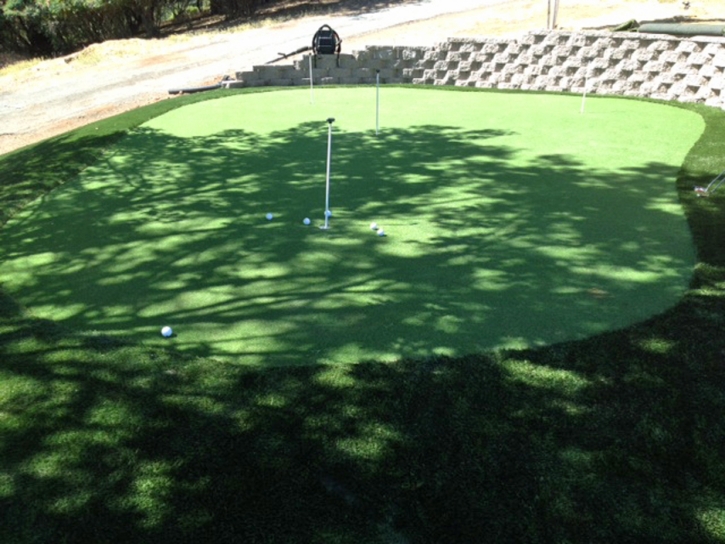 Artificial Turf Installation Missouri City, Texas How To Build A Putting Green, Backyard Landscape Ideas