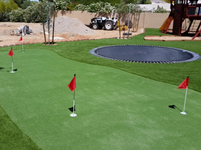Grass Installation Fresno, Texas Golf Green, Beautiful Backyards