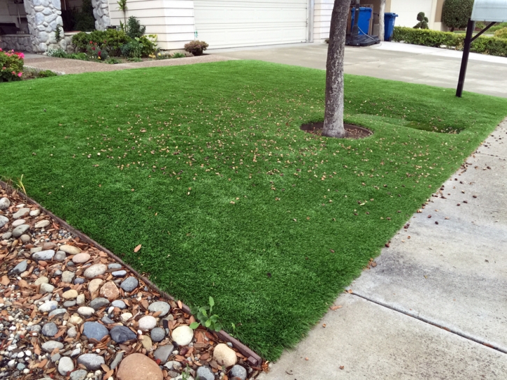 Installing Artificial Grass Uvalde Estates, Texas Lawn And Garden, Front Yard Landscaping Ideas