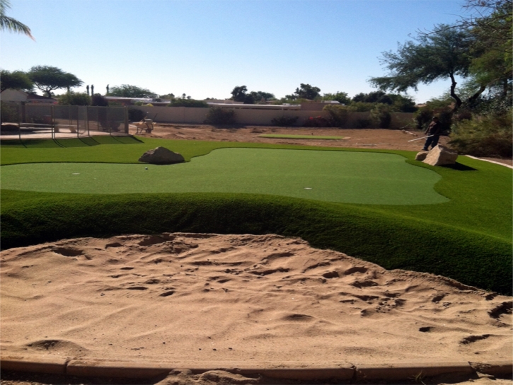 Synthetic Lawn Midlothian, Texas Best Indoor Putting Green, Backyards